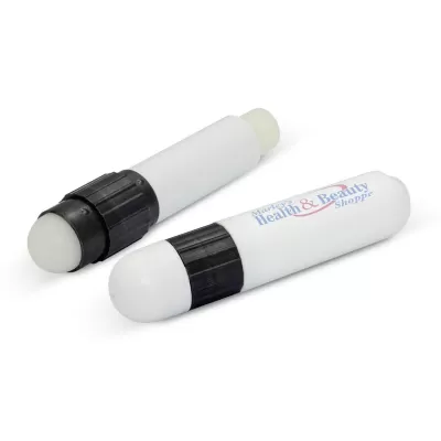 branded Duo Lip Balm, from our range of promotional Sunscreen & Lip Balm