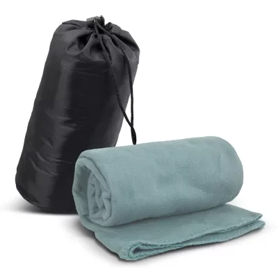 branded Glasgow Fleece Blanket in Carry Bag, from our range of promotional Picnic Blankets
