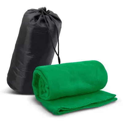 branded Glasgow Fleece Blanket in Carry Bag, from our range of promotional Picnic Blankets