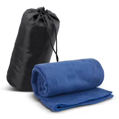 branded Glasgow Fleece Blanket in Carry Bag, from our range of promotional Picnic Blankets