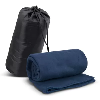 branded Glasgow Fleece Blanket in Carry Bag, from our range of promotional Picnic Blankets