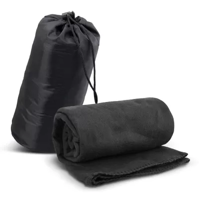 branded Glasgow Fleece Blanket in Carry Bag, from our range of promotional Picnic Blankets