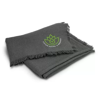 branded Belfast Throw Blanket, from our range of promotional Picnic Blankets