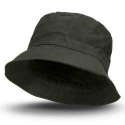 Wide Brim Hats - Oilskin Bucket Hat