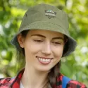 branded Faded Bucket Hat, from our range of promotional Wide Brim Hats