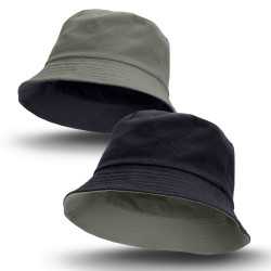 Wide Brim Hats - Reversible Bucket Hat
