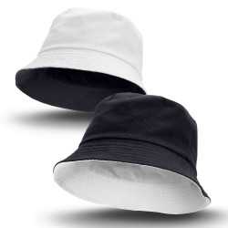 Wide Brim Hats - Reversible Bucket Hat