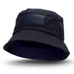 Wide Brim Hats - Bucket Hat with Patch