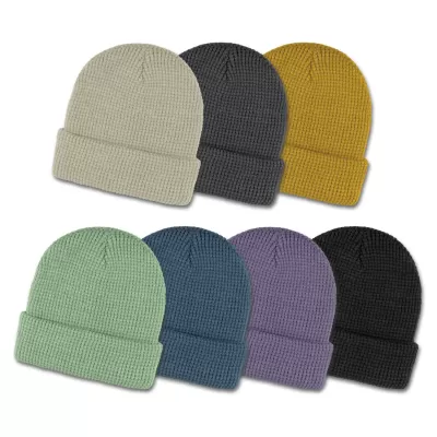 branded Galway Waffle Beanie, from our range of promotional Beanies