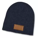 branded Nebraska Heather Cable Knit Beanie With Patch, from our range of promotional Beanies