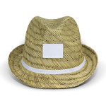 Straw Hats  - Santiago Fedora Hat