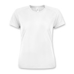 branded SOLS Sporty Womens T-Shirt, from our range of promotional Ladies Promotional T Shirts