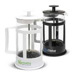branded Crema Coffee Plunger - Small, from our range of promotional Coffee Plungers & Jugs