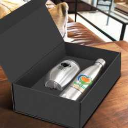 branded Cordia Vacuum Gift Set, from our range of promotional Glassware Gift Sets & Packaging