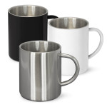 branded Thermax Coffee Mug - 400ml, from our range of promotional Stainless Steel Mugs