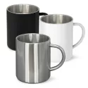 branded Thermax Coffee Mug - 400ml, from our range of promotional Stainless Steel Mugs
