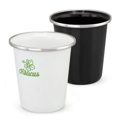 branded Bendigo Enamel Tumbler - 230ml, from our range of promotional Stainless Steel Mugs
