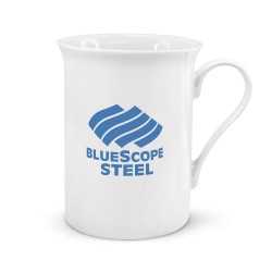branded Pandora Bone China Coffee Mug - 300ml, from our range of promotional Coffee Mugs