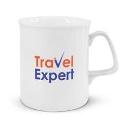 branded Sparta Bone China Coffee Mug - 300ml, from our range of promotional Coffee Mugs