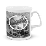 branded Chroma Bone China Coffee Mug - 300ml, from our range of promotional Coffee Mugs