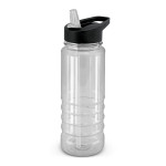 Drink Bottles - Plastic  - Triton Bottle - Black Lid - 750ml