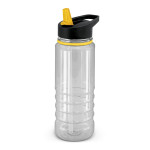Drink Bottles - Plastic  - Triton Elite Bottle - Clear and Black- 750ml