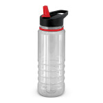 Drink Bottles - Plastic  - Triton Elite Bottle - Clear and Black- 750ml