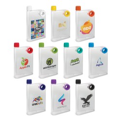 Drink Bottles - Plastic  - Accent Water Bottle - Frosted - 400ml