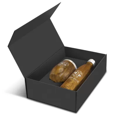 branded Heritage Vacuum Gift Set, from our range of promotional Branded Flasks