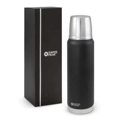 branded Swiss Peak Elite Copper Vacuum Flask - 1L, from our range of promotional Drink Bottles - Metal