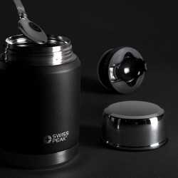 Branded Flasks - Swiss Peak Elite Copper Vacuum Food Container - 500ml