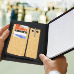 Journals &amp; Note Pads  - Sakura Cork Portfolio - A5
