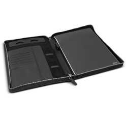 branded Swiss Peak Heritage A4 Portfolio with Zipper, from our range of promotional Non Leather Zip Compendiums