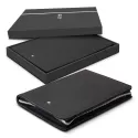 branded Swiss Peak Heritage A5 Portfolio with Zipper, from our range of promotional Compendiums