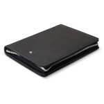 branded Swiss Peak Heritage A5 Portfolio with Zipper, from our range of promotional Non Leather Zip Compendiums