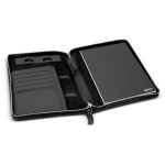 branded Swiss Peak Heritage A5 Portfolio with Zipper, from our range of promotional Non Leather Zip Compendiums
