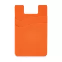 branded Dual Silicone Phone Wallet - Full Colour, from our range of promotional Phone Accessories