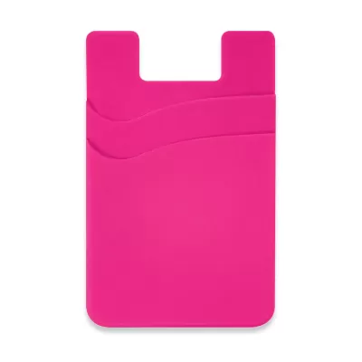 branded Dual Silicone Phone Wallet - Full Colour, from our range of promotional Phone Accessories