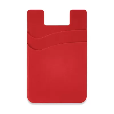 branded Dual Silicone Phone Wallet - Full Colour, from our range of promotional Phone Accessories