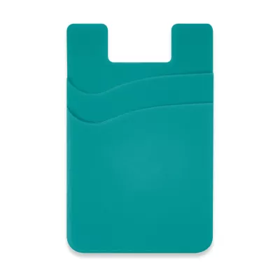 branded Dual Silicone Phone Wallet - Full Colour, from our range of promotional Phone Accessories