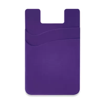 branded Dual Silicone Phone Wallet - Full Colour, from our range of promotional Phone Accessories