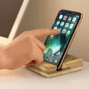 branded Bamboo Phone Stand, from our range of promotional Phone Accessories