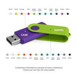 Flash Drives - Helix 4GB Mix & Match Flash Drive