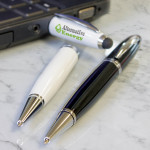 Flash Drives  - Exocet 4GB Flash Drive Ball Pen