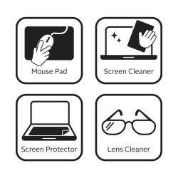 branded 4-in-1 Mouse Mat, from our range of promotional Mouse Pads