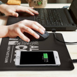 Mouse Pads  - Davros Wireless Charging Mouse Mat