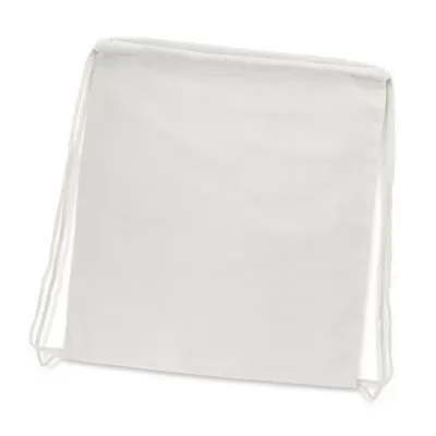 branded Cotton Drawstring Backpack, from our range of promotional Drawstring Bags & Back Sacks
