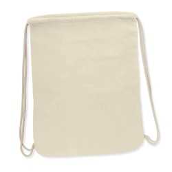 branded Durban Cotton Drawstring Backpack, from our range of promotional Full Colour Tote Bags