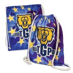 branded Florida Cotton Drawstring Backpack, from our range of promotional Full Colour Tote Bags