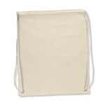 branded Florida Cotton Drawstring Backpack, from our range of promotional Full Colour Tote Bags
